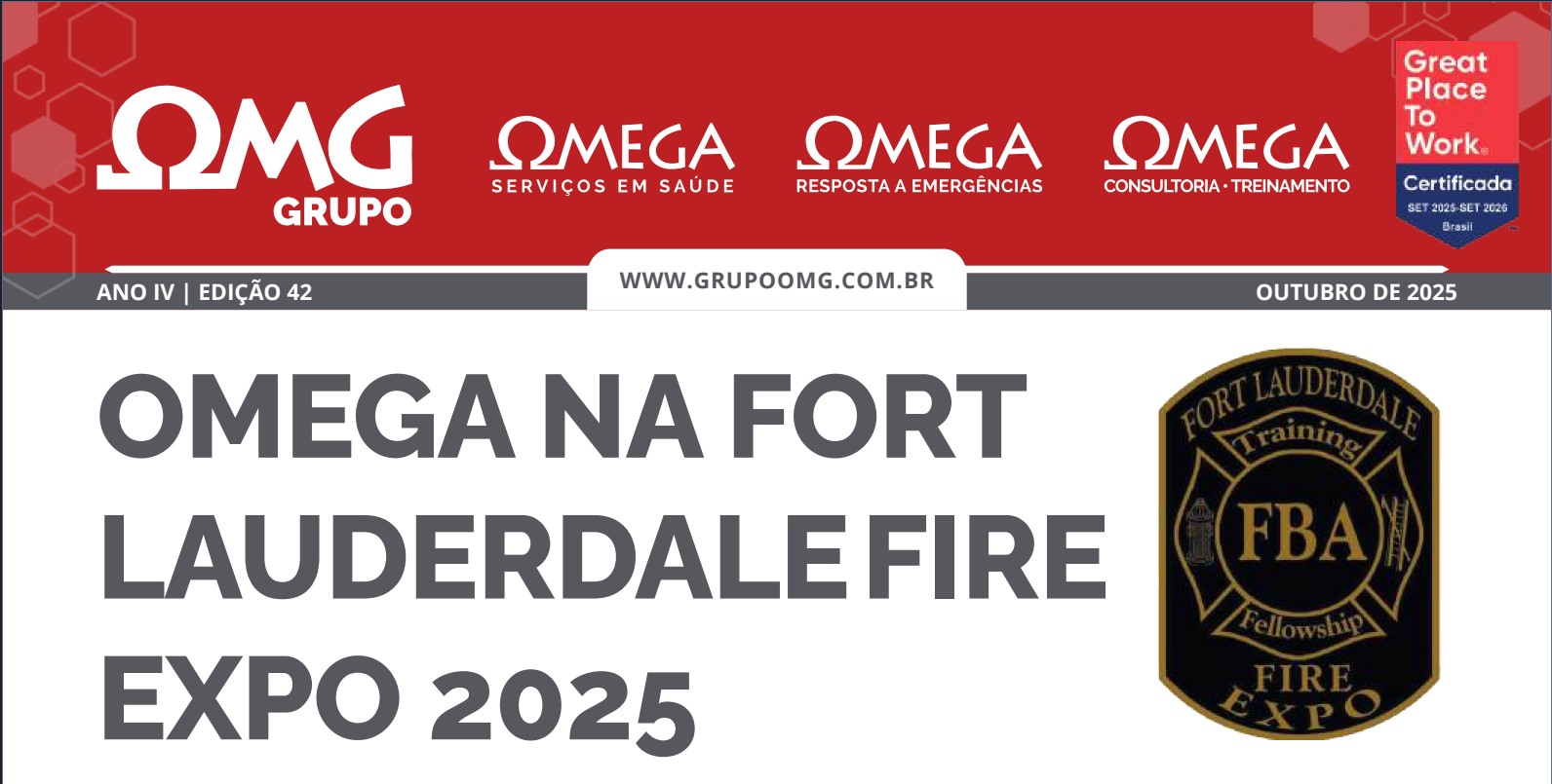 Jornal OMEGA – Edição 42 – Ano 4 – Outubro/2025